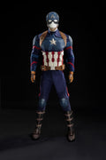 Endgame Captain America Steve Rogers Cosplay Costume Retro Version