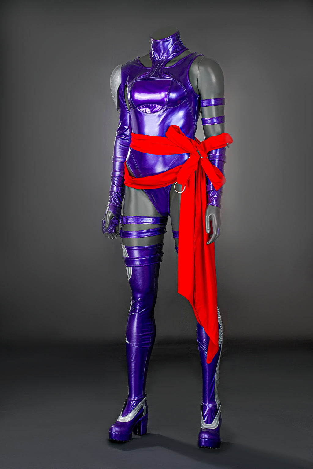 Game Rivals Psylocke Cosplay Costume