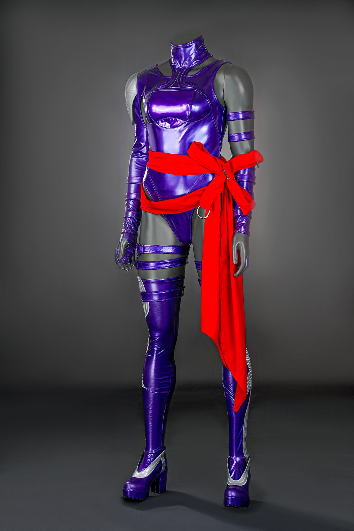 Game Rivals Psylocke Cosplay Costume