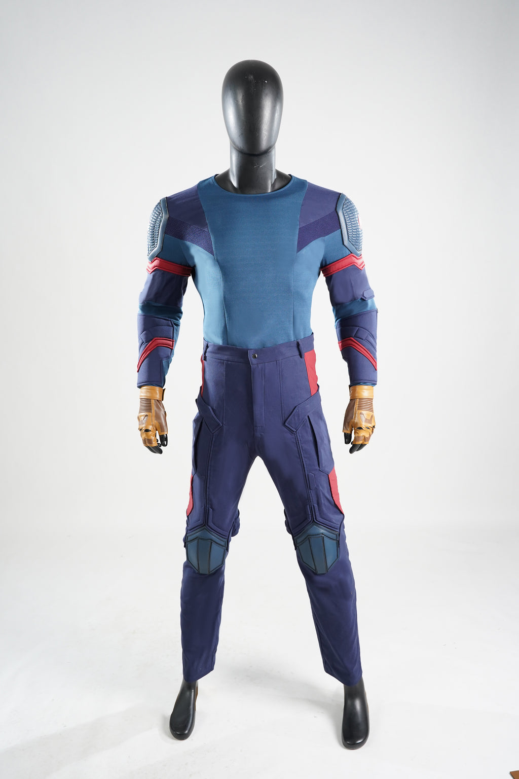 Endgame Captain America Steve Rogers Cosplay Costume Retro Version