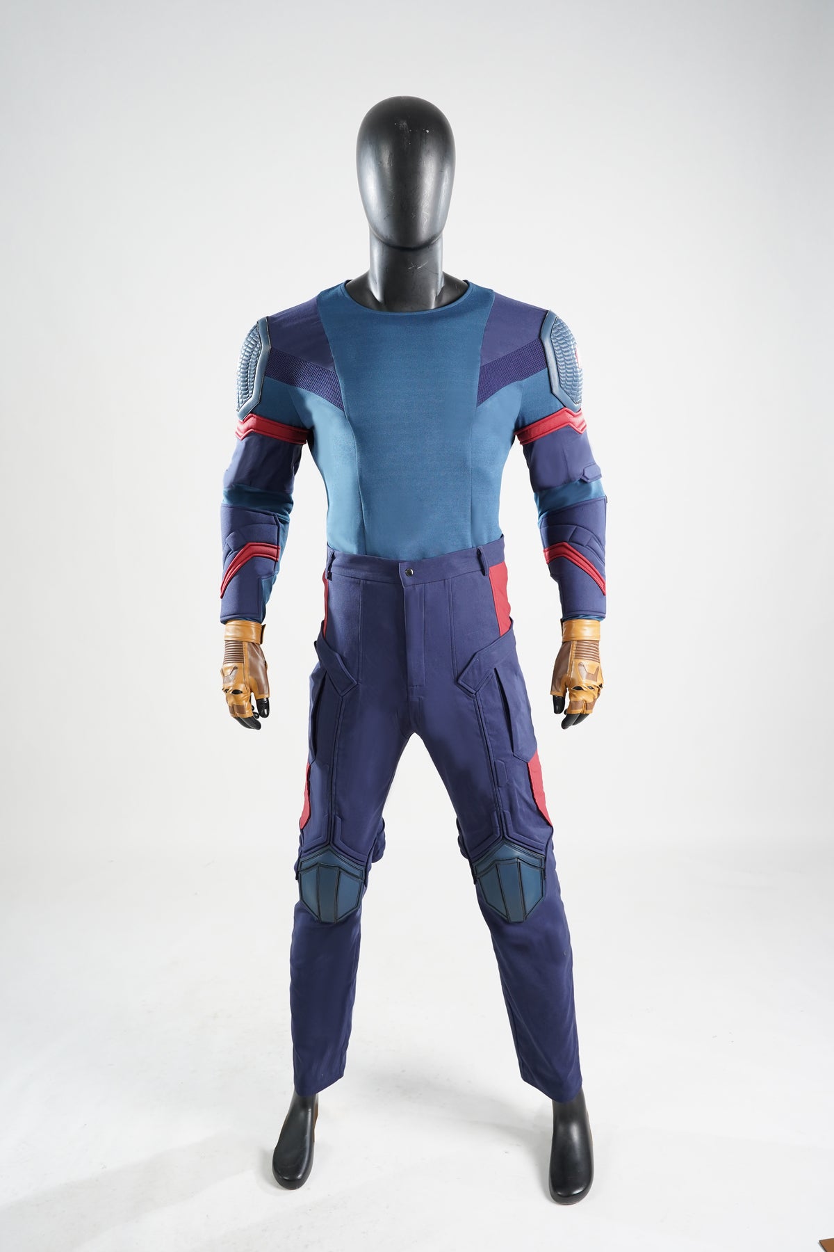 Endgame Captain America Steve Rogers Cosplay Costume Retro Version