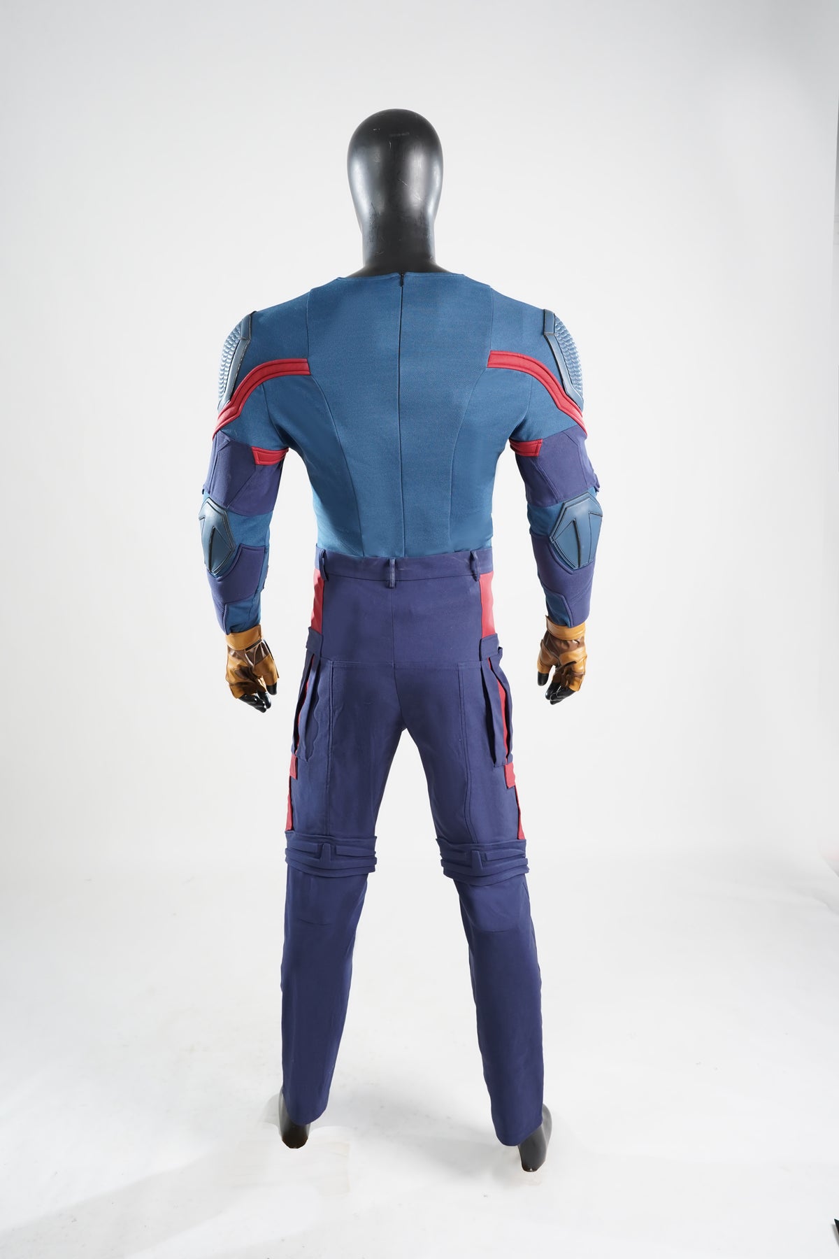 Endgame Captain America Steve Rogers Cosplay Costume Retro Version