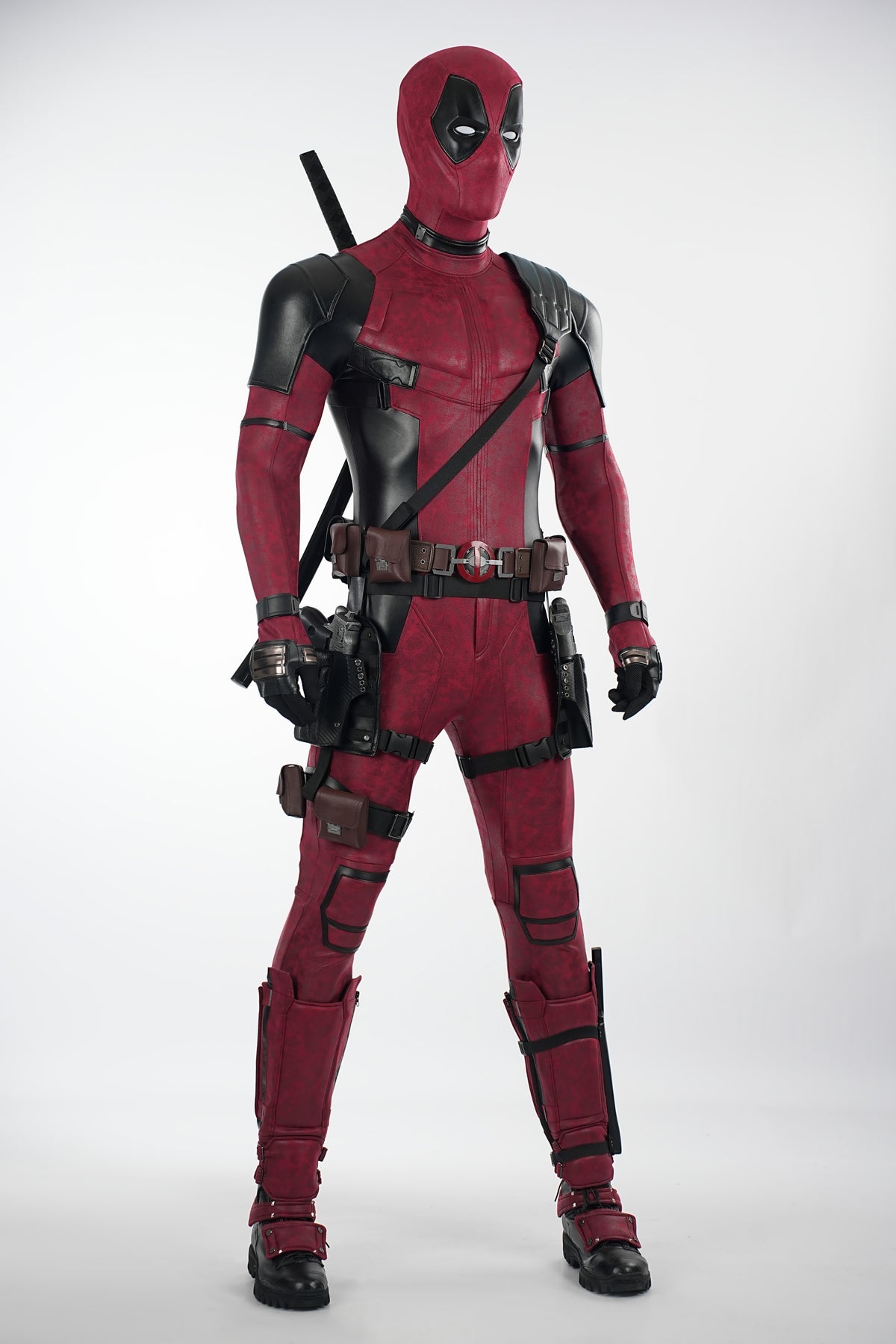 Deadpool 2 Wade Wilson Cosplay Costume Distressed Version