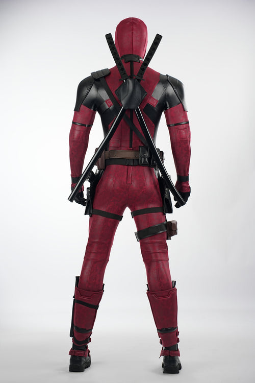Deadpool 2 Wade Wilson Cosplay Costume Distressed Version
