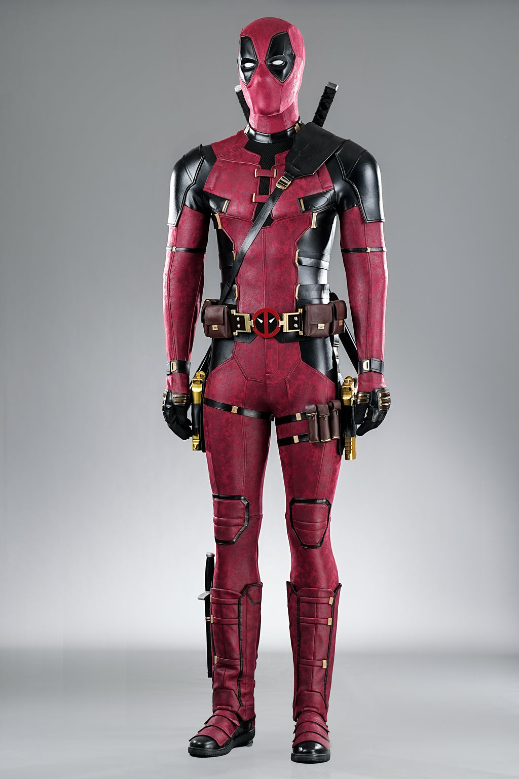 Deadpool 2 Wade Wilson Cosplay Costume Distressed Version