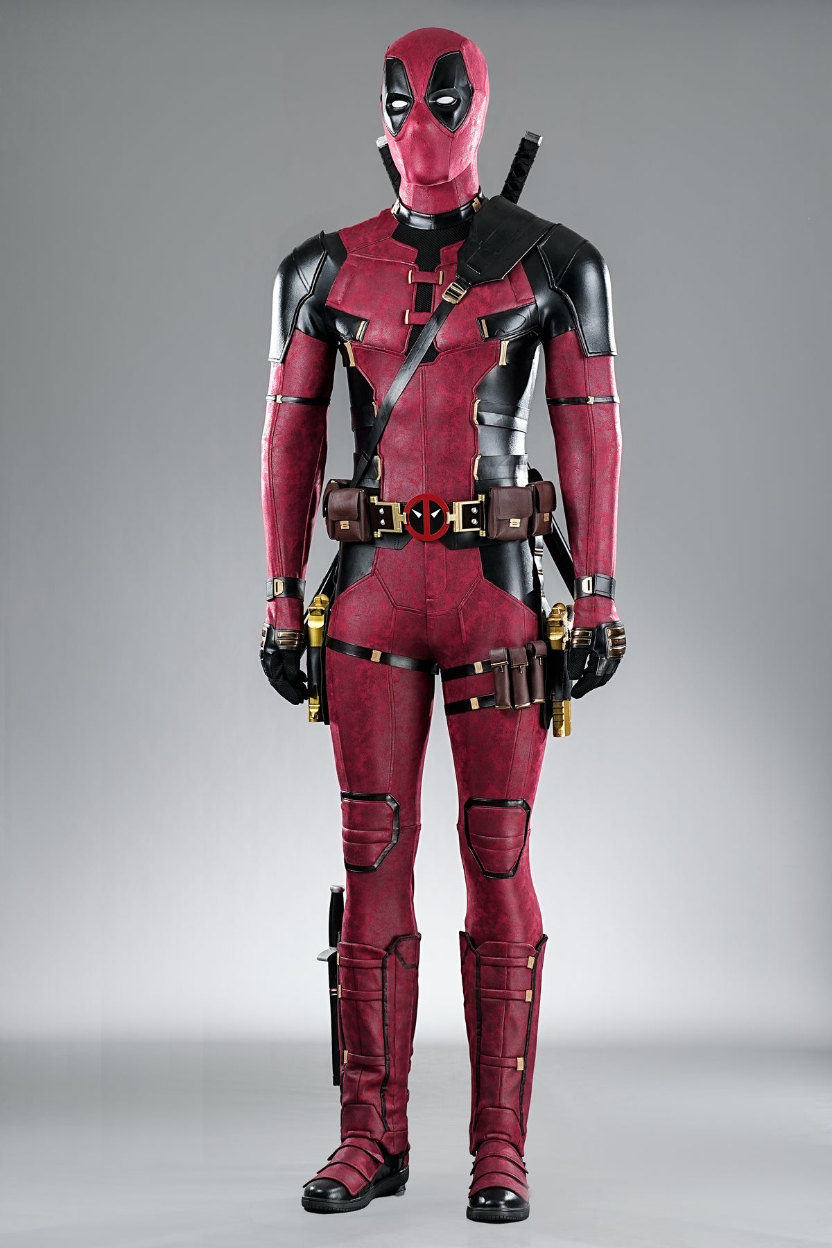 Deadpool 2 Wade Wilson Cosplay Costume Distressed Version