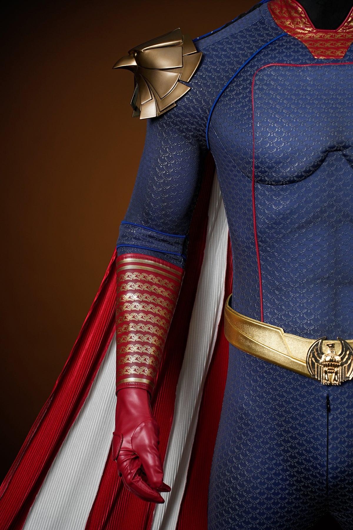The Boys Season 4 Homelander Cosplay Costume Distressed Version