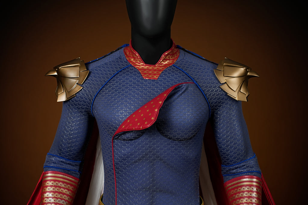 The Boys Season 4 Homelander Cosplay Costume Distressed Version
