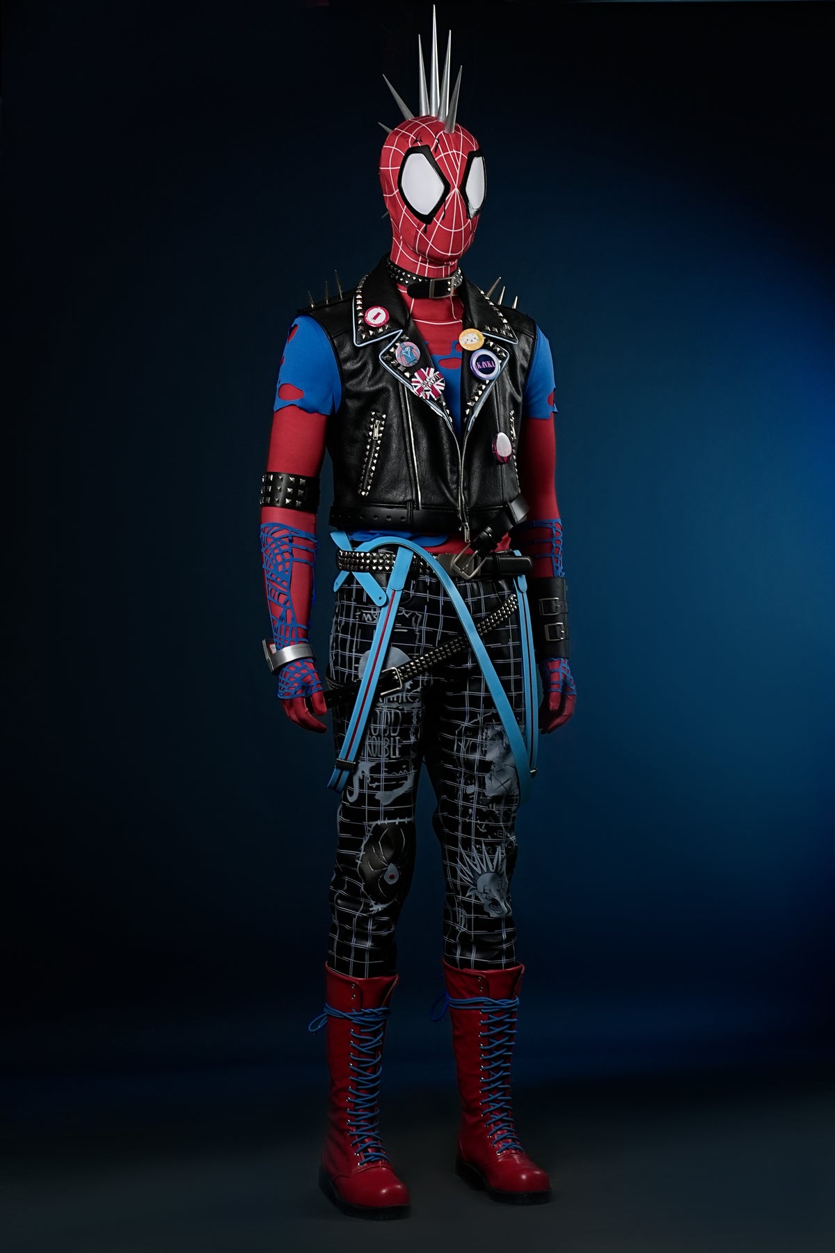 スパイダーバース ホバート・ホビー・ブラウン コスプレ衣装