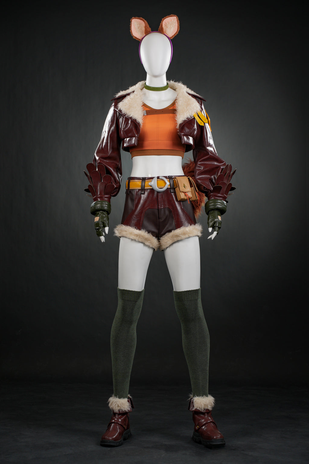 Game Rivals Squirrel Girl Doreen Green Cosplay Costume