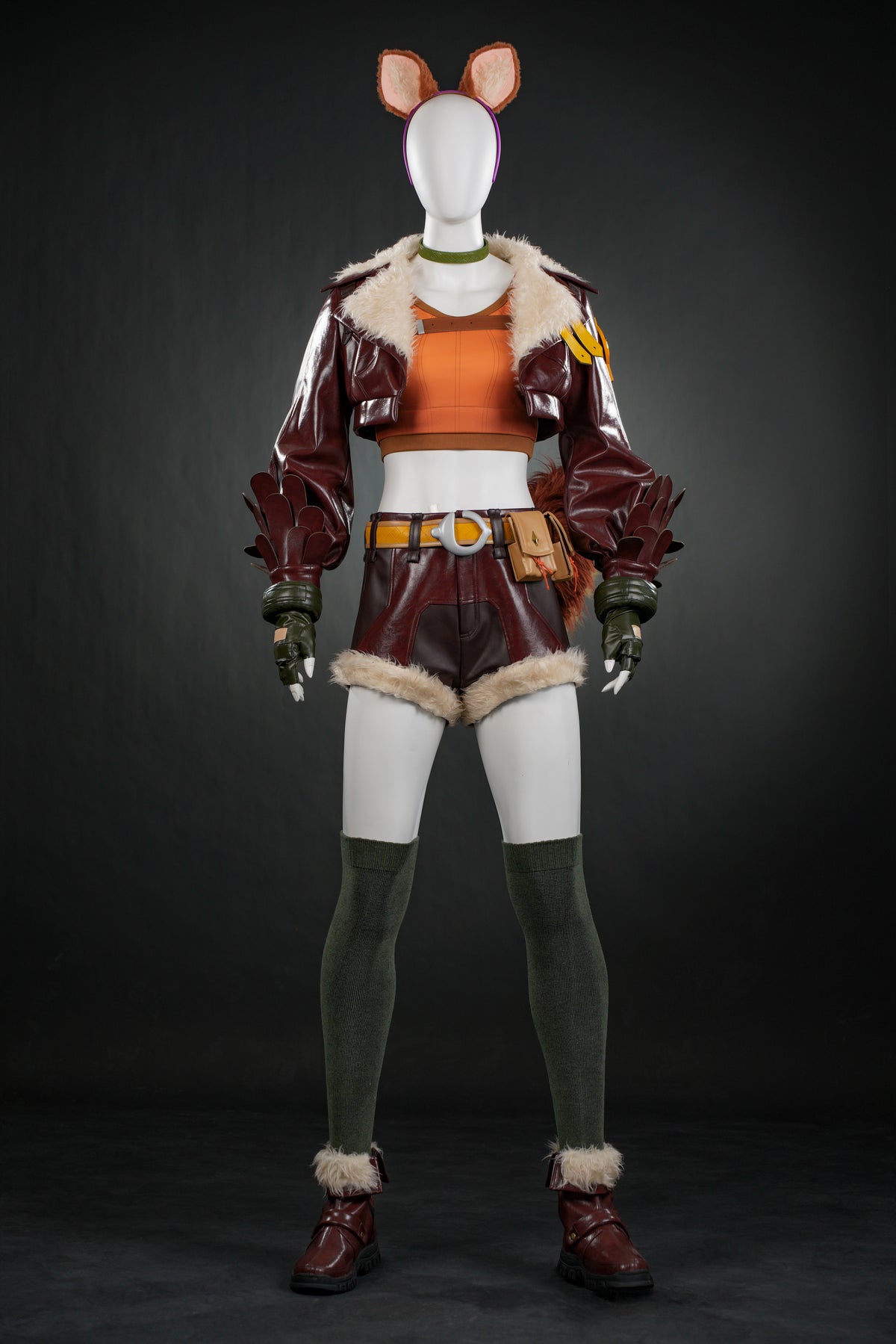 Game Rivals Squirrel Girl Doreen Green Cosplay Costume